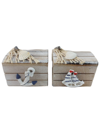 2 Assorted Wood Box