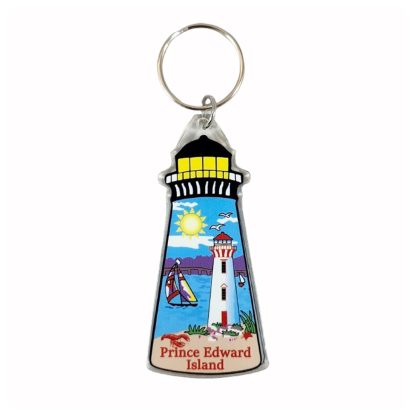 PEI Lighthouse Key Ring