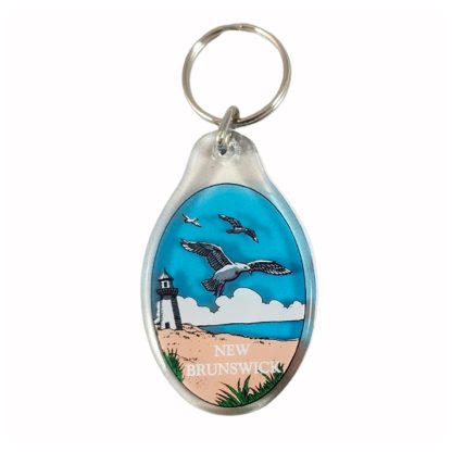 New Brunswick Seagull Key Ring