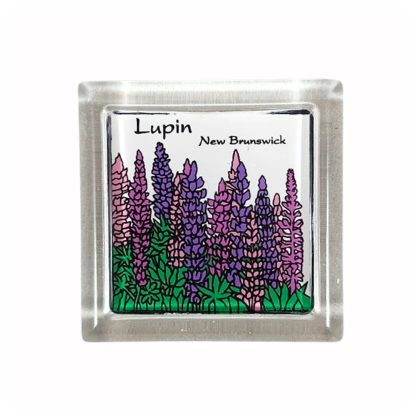 New Brunswick Lupin Magnet