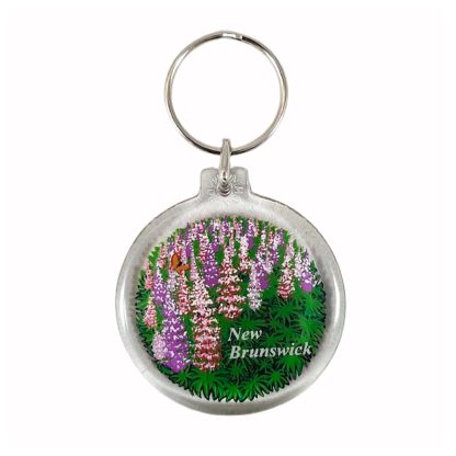 New Brunswick Lupin Key Ring