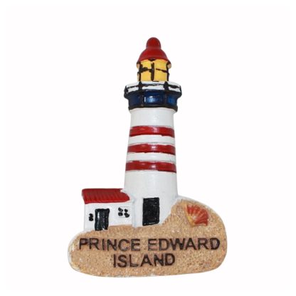 PEI Beach Lighthouse Magnet