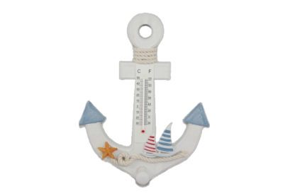 Anchor Thermometer with Boats