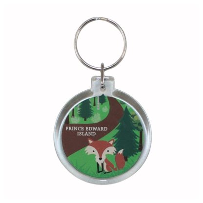 PEI Fox Key Ring