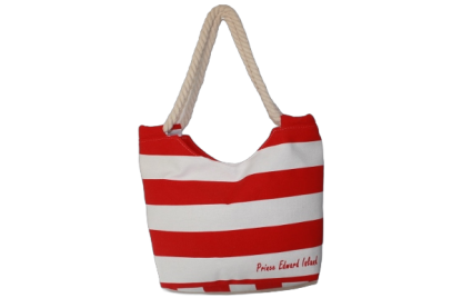 PEI Red Stripe Bag