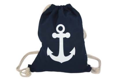 Navy Anchor Bag