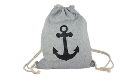 Grey Anchor Bag